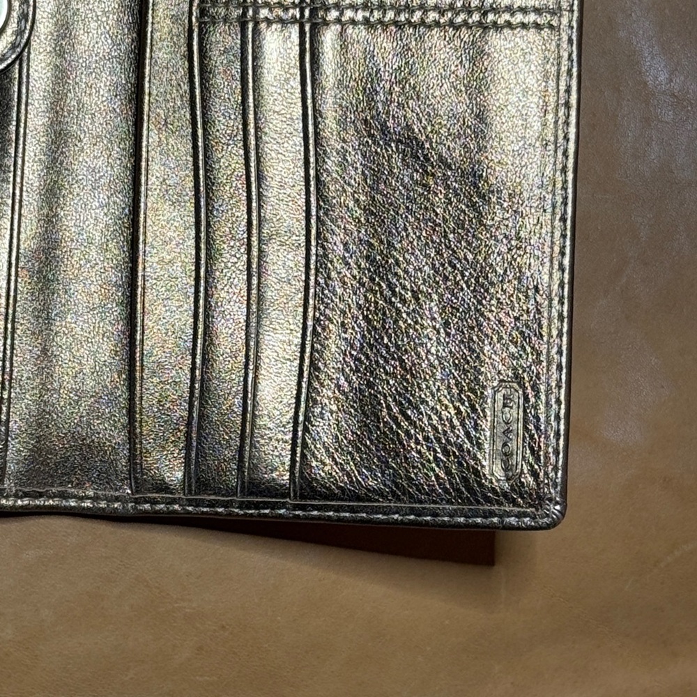 Coach Legacy Thompson Vachetta Braided Fringe Duffle Bag w/FS Striped Wallet - Picture 7 of 12